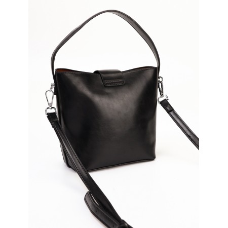 Women's bag, 27*7*12, lightning departure, belt lengths, black-6