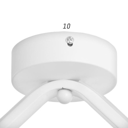 Lamp 1932/1wt LED 22W white 22x22x35 cm Bayerlux-7