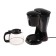 Coffee machine Luazon LKM-654, drip, 900 watts, 1.2 l, black