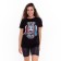 Women's T -shirt "Suicide detachment", black color, size 44