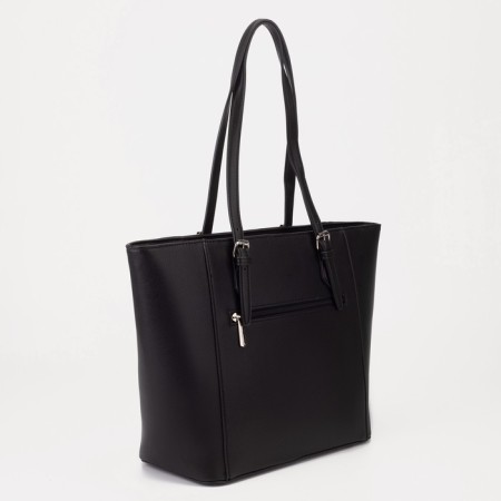 Bag Women's Tout on the zipper David Jones, black color-1