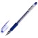 Gel pen Crown Hjr-500rnb, blue ink, node 0.7 mm, rubber emphasis