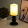Nightmare "candle on a stand" LED from batteries 2haa black 11x11x28 cm
