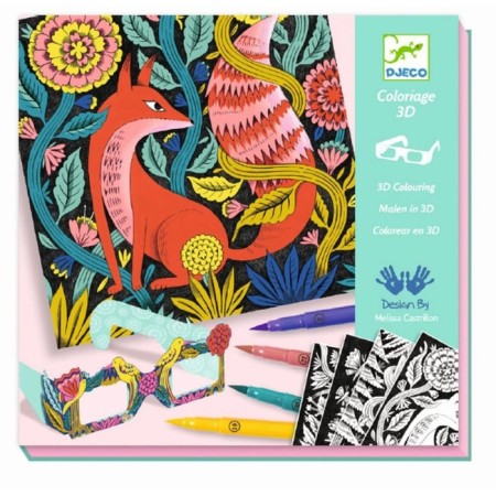 Djeco painting set "Hide and Hide