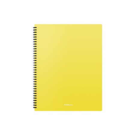 Folder 20 inserts on spirals, A4, 600 μm, Erichkrause "Matt Neon", the texture "Sand", mix-5