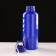 Water bottle, 650 ml, with carbine, 22 x 7 cm, blue