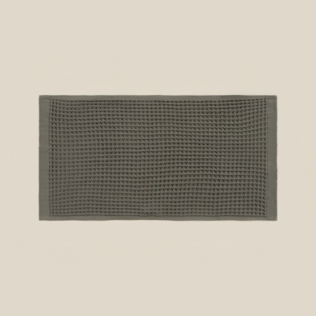 Waffle towel SL Home: Basic "Oliva" 100x180 cm, 100% cotton, 340 g/m2-6
