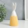 Souvenir ceramic "Bunny in the shell" yellow phlock 15.7x6.1x6.1 cm