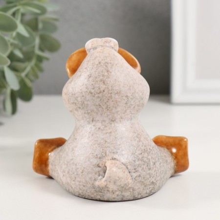Souvenir Ceramics "Duckling sits" 9.2x9x9.8 cm-2
