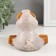 Souvenir Ceramics "Duckling sits" 9.2x9x9.8 cm