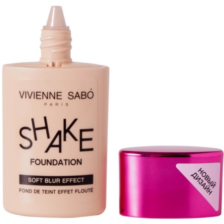 Tonal cream Vivienne Sabo Shakefoundation, with natural bluer effects, tone 03-11