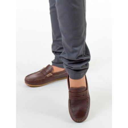 Pants for ISee boys, height 128-134 cm, gray color-2