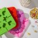 Silicone form for candies "Sea Shore", 12.5 × 12.5 × 1.5 cm, 8 cells, with sticks, color mix