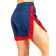 Women's shorts ise, size 48 cm, dark blue color