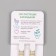 Growing gift pencils Mini "Basil + Mint" set 2 pcs.