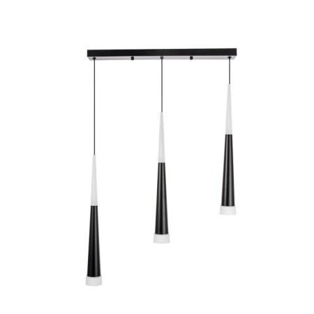 Bayerlux suspension Bayerlux “Amadeus” 3xLED 18W 4000K Black 50x4x30-180cm-3