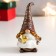 Polystone souvenir "Winter dwarf with golden heart" MIX 9x4.5x4 cm