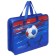 Folder with handles plastic A4 Calligrata Football, 32.2x25.6x7 cm,