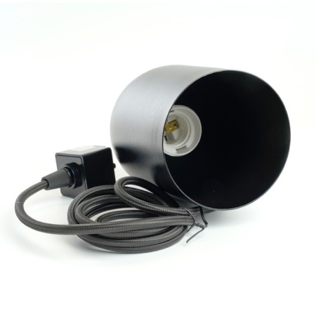 Single -phase track lamp for Feron AL197, IP20, E27, 50 W, 90x90x145 mm, Black color-5
