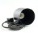 Single -phase track lamp for Feron AL197, IP20, E27, 50 W, 90x90x145 mm, Black color