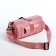Youth bag with a zipper, pink color