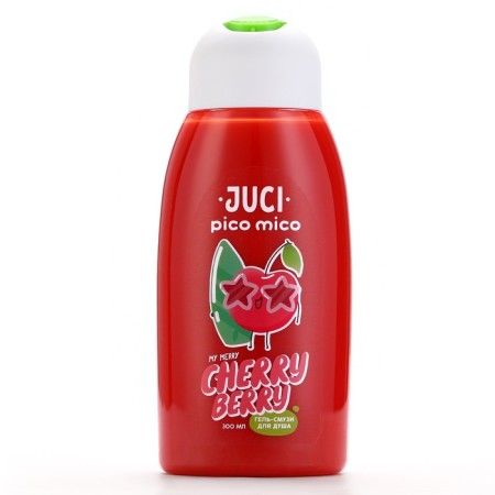 Shower gel squirrels, 300 ml, cherry aroma, Pico Mico-1