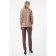 Female blouse, size 44, brown color