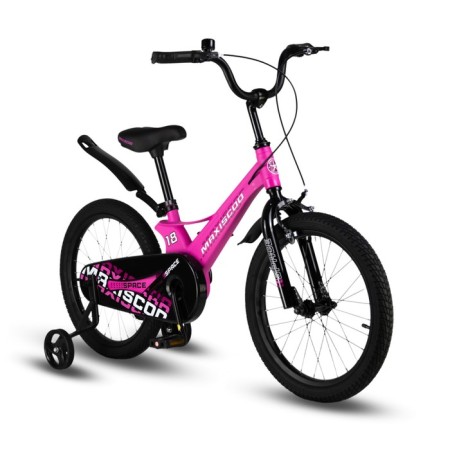 Bicycle 18 ’’ maxiscoo Space standard, color pink matte-1