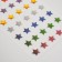 Sticker of plastic "Star Palette" 20x9 cm