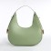 Bag Women's Baget with a zipper, green color