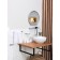 Verona bathroom set, metallic color