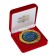 Medal in the velvet box "Best Dad", D = 7 cm.