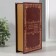 Safe box book "Book of large savings" embossing 21x13x5 cm