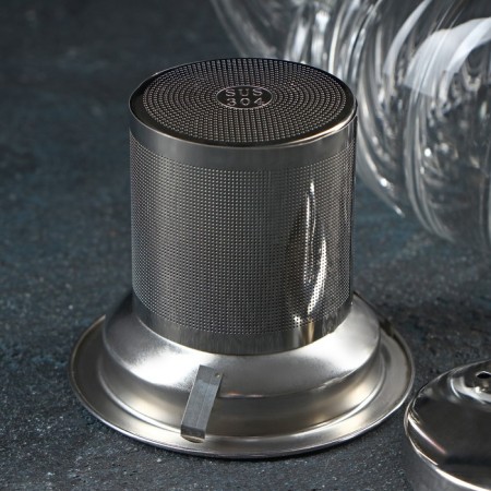 Glass teapot with metal sieve "Jackie", 700 ml, 21 × 13.5 × 11 cm-4