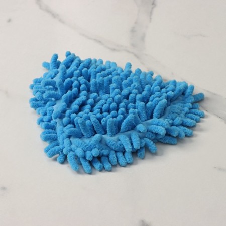 Oklotka nozzle Art 3092740 Dolyana, Microfiber Bukla, 14 × 17 cm, Blue Color Blue-2