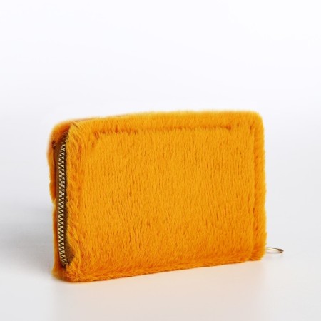 Children's wallet with lightning, yellow color-1