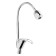Kitchen mixer Zein Z2072, flexible spout, cartridge ceramics 40 mm, brass, chrome
