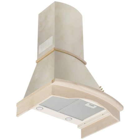 Exposure MBS Tulip Ivory 160, fireplace, 900 m3/h, 3 speeds, 60 cm, beige