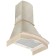 Exposure MBS Tulip Ivory 160, fireplace, 900 m3/h, 3 speeds, 60 cm, beige