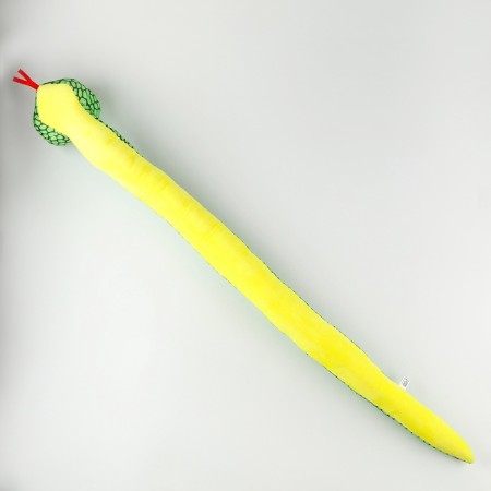 Soft toy "Snake", 100 cm, green color-4