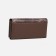 Women's wallet on magnets, brown color