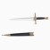 Dagger, twisted handle, on the scabbard of the dragon, 35 cm