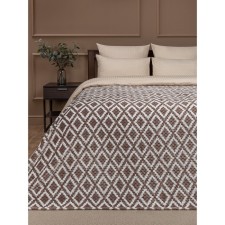 Texrepublic blanket, size 150x200 cm, brown color