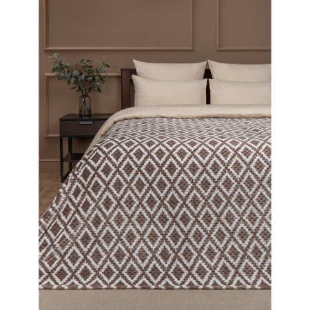 Texrepublic blanket, size 150x200 cm, brown color