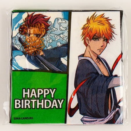 Paper napkins 25*25cm comics (set 20 pcs)-5