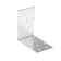 Corner Fixing equilateral tundra Krep, 80x80x50x2 mm