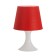 Table lamp 1340007 1HE14 15W burgundy d = 19.5 height 28 cm Risalux