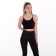 Top female, black color, size One size (42-46)