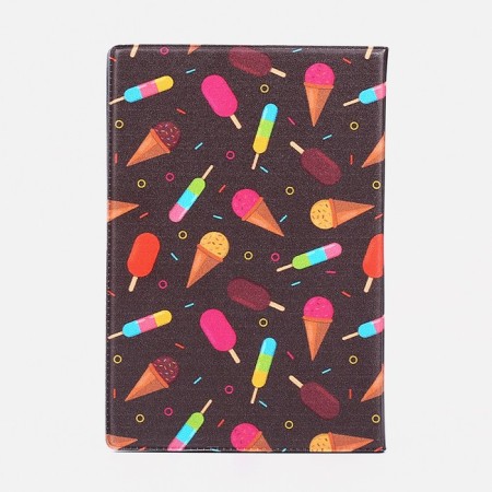 Cover for passport, black color-1