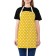 Apron kitchen with a photo print "Summer circles", adjustable, size OS